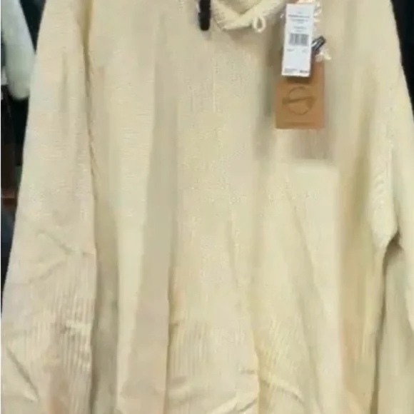 Men’s Wharf Style Sweater, with Toggle Neck. Size XL , by Weatherproof Vintage - Picture 2 of 3